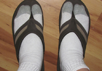 socks sandals